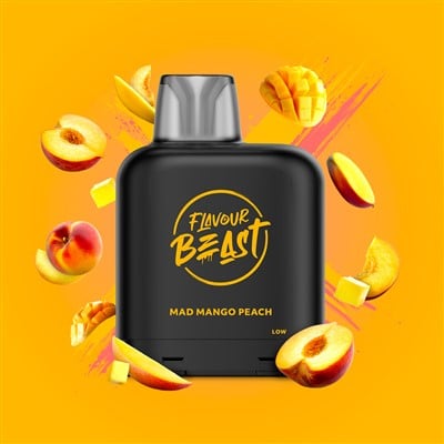 Mad Mango Peach Pods Level X by Flavour Beast