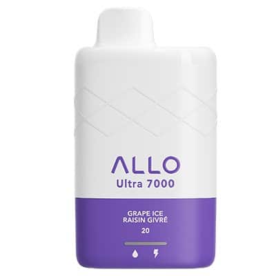Grape Ice Allo Ultra 7000 Disposable Vape