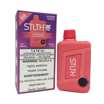 Lychee Melon Ice STLTH 8K Pro Disposable Vape