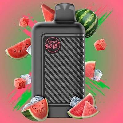 Weekend Watermelon Iced Flavour Beast Mode 8000 Disposable Vape