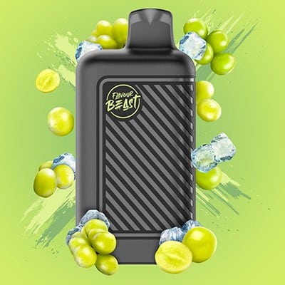 Wild White Grape Iced Flavour Beast Mode 8000 Disposable Vape