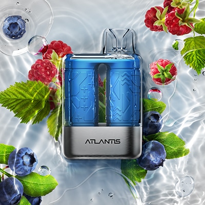 Blue Razz Iced Blast Atlantis 8K by NVZN Concepts Disposable Vape