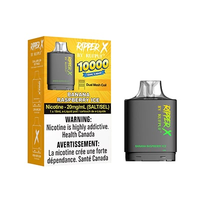 Banana Raspberry Ice Pods Ripper X by RufPuf