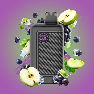 Grapplin Grape Sour Apple Iced Flavour Beast Mode 8000 Disposable Vape