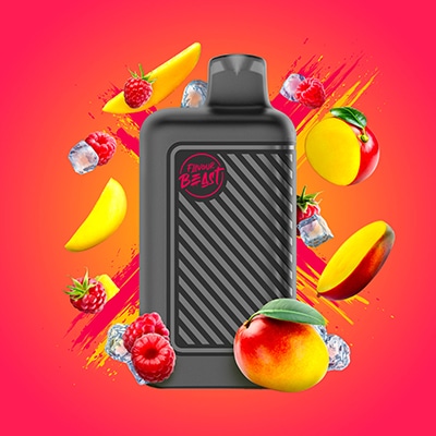 Ragin' Razz Mango Iced Flavour Beast Mode 8000 Disposable Vape