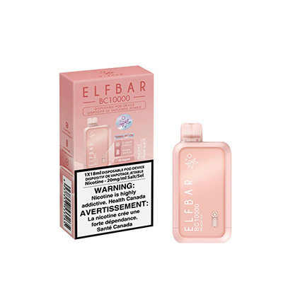 Peach Ice Elf Bar BC10000 Disposable Vape