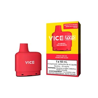 Straw Kiwi Ice Vice Loop Pod