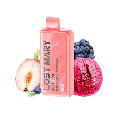 Blue Dragon Fruit Peach Lost Mary MO10000 Disposable Vape