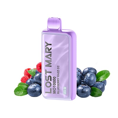 Blueberry Razz CC Lost Mary MO10000 Disposable Vape