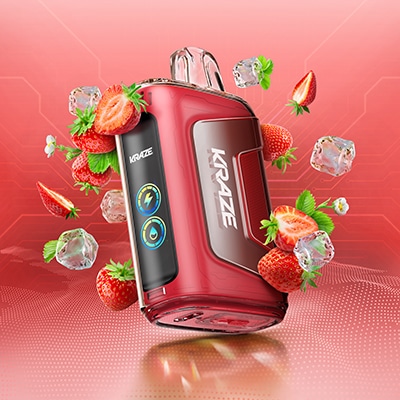 Strawberry Ice Kraze HD2.0 Disposable Vape