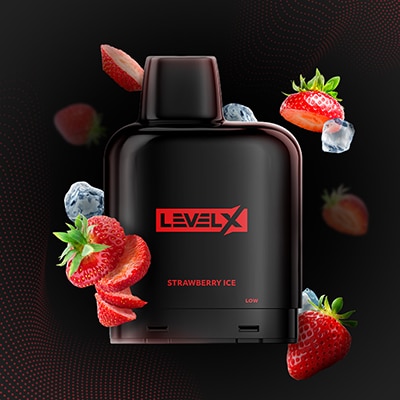 Strawberry Ice Pods Level X by Essential Series