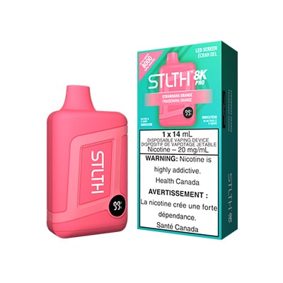 Strawnana Orange STLTH 8K Pro Disposable Vape