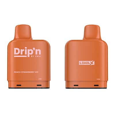 Peach Strawberry Ice Pods Level X by Drip'n