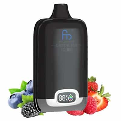 Mixed Berries Fumot 12000 Puff RandM Digital Box Disposable Vape