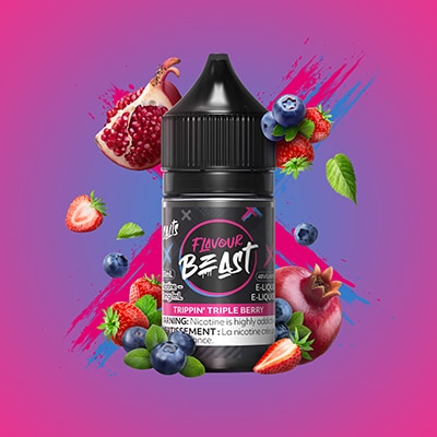 Trippin' Triple Berry Flavour Beast Salts