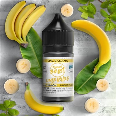 Epic Banana Iced Unleashed Flavour Beast Salts