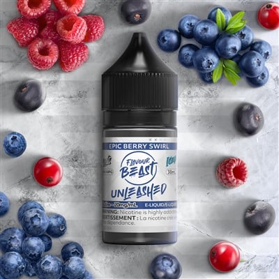 Epic Berry Swirl Iced Unleashed Flavour Beast Salts