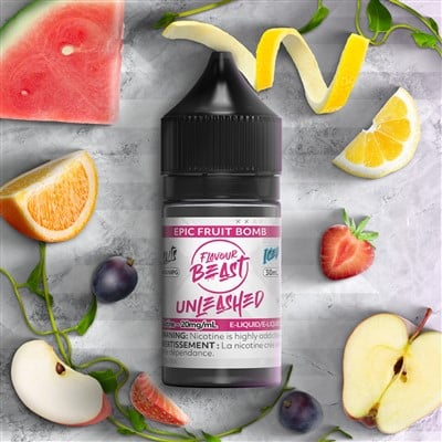 Epic Fruit Bomb Iced Unleashed Flavour Beast Salts