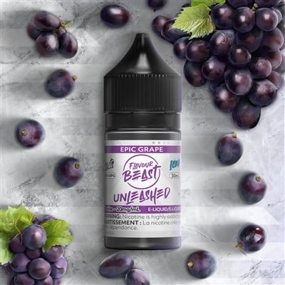 Epic Grape Iced Unleashed Flavour Beast Salts