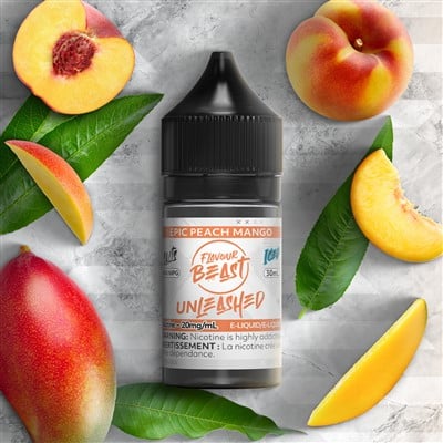 Epic Peach Mango Iced Unleashed Flavour Beast Salts