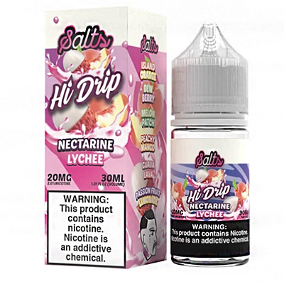 Nectarine Lychee by Hi-Drip Salt E-Liquid