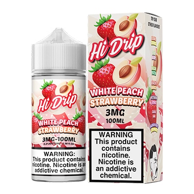 White Peach Strawberry by Hi-Drip E-Liquid