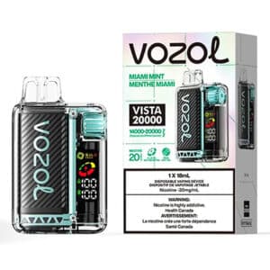 Miami Mint Vista 20000 Puff by Vozol