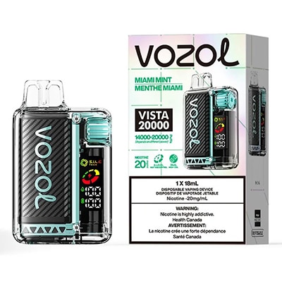 Miami Mint Vista 20000 Puff by Vozol