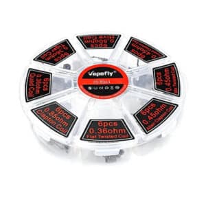 Vapefly Kanthal Pre-Built Coils 8 in 1 Kit