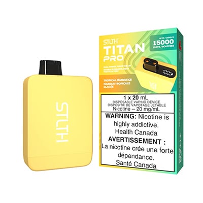 Tropical Mango Ice STLTH Titan Pro Disposable Vape