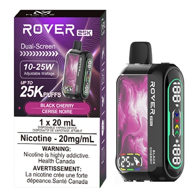 Black Cherry Rover 25K by Marz Vapor Disposable Vape