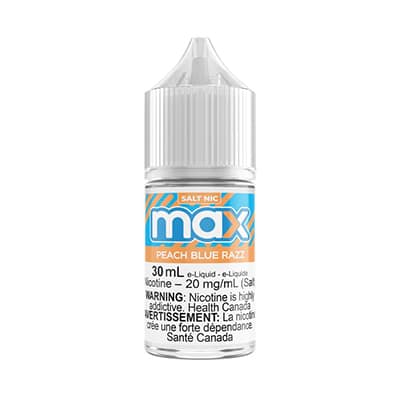 Peach Blue Razz Max Salts by Dvine