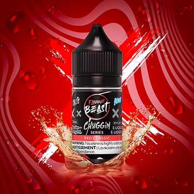 Chuggin Red Classic Iced Flavour Beast Salts