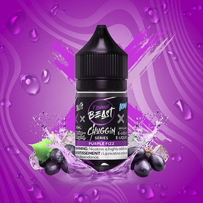 Chuggin Purple Fizz Ice Flavour Beast Salts