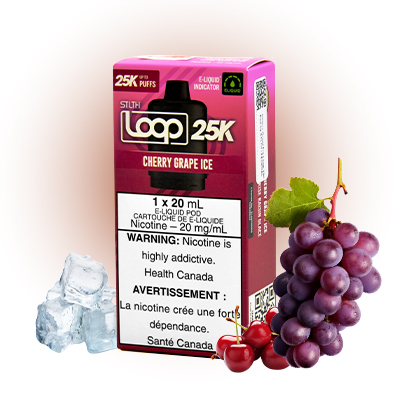 Cherry Grape Ice Loop 25K Pod by STLTH