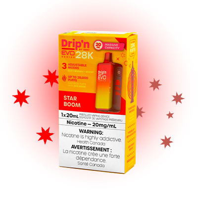 Star Boom Drip'n EVO 28K Disposable By Envi