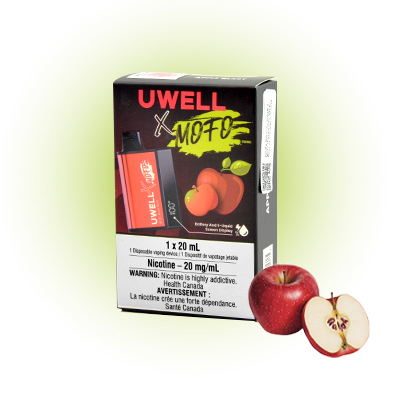 Apple Blast by Uwell X Mofo Disposable Vape