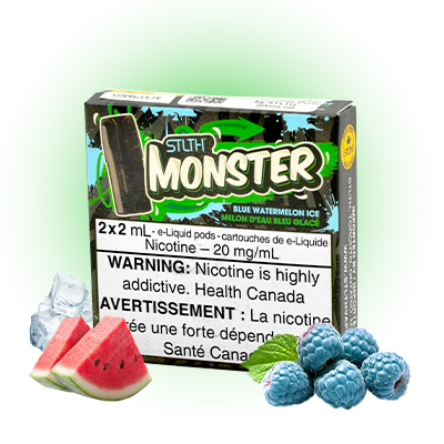 Blue Watermelon Ice Monster Pods by STLTH
