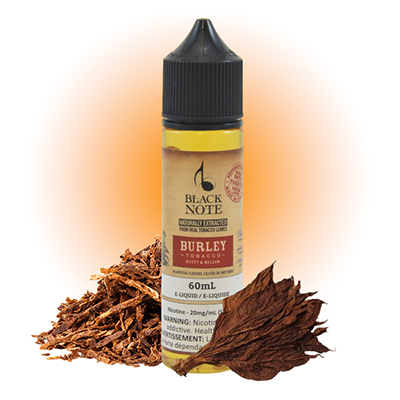 Burley Salts by Black Note Natural Tobacco E-Liquid