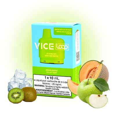 Green Burst Vice Loop Pod