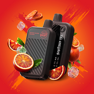Bangin' Blood Orange Iced Flavour Beast Mode Max 18K Disposable Vape