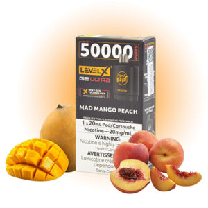 Mad Mango Peach Pods Level X G2 Ultra by Flavour Beast