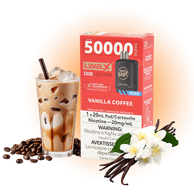 Vanilla Coffee Iced Pods Level X G2 Ultra by Flavour Beast