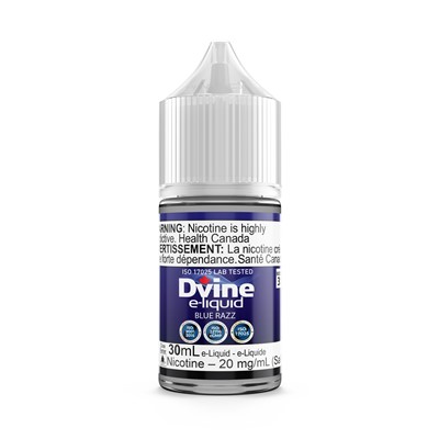 Blue Razz Bold Salt E-liquid by Dvine